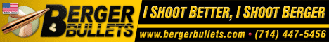 Berger Bullets, 6.5mm 120gr, Varmint, Match, Benchrest