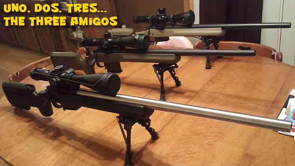 Tactical Rifle Amigos Manners Stocks Bartlein Nightforce