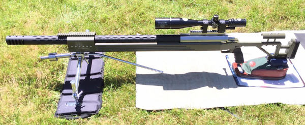 Darrell Buell ELR Rifle .376 Cheytac BAT Action 35