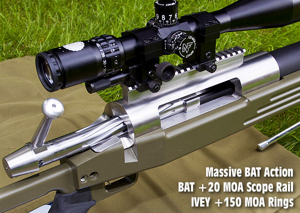 Darrell Buell ELR Rifle .376 Cheytac BAT Action 35