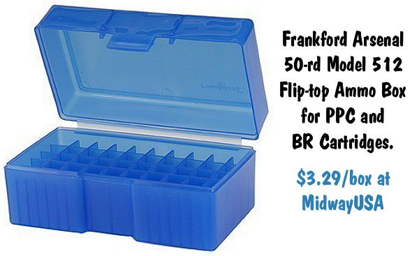 Frankford 512 Ammo Box BR cases