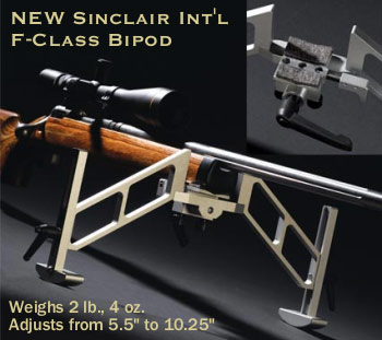 Sinclair F-Class Bipod