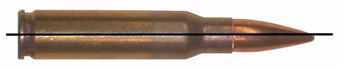 Concentricity run-out cartridge case