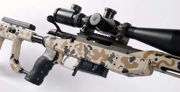 Osprey Rifles Tikka T3 Tactical Third Eye Chassis Stock Cerakote Camo