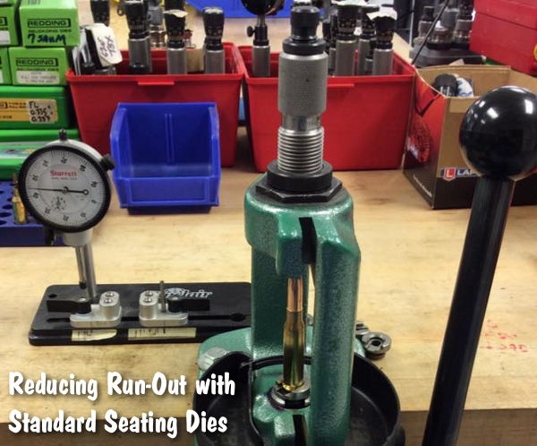 USAMU Reloading TIR run-out concentricity seating die stem