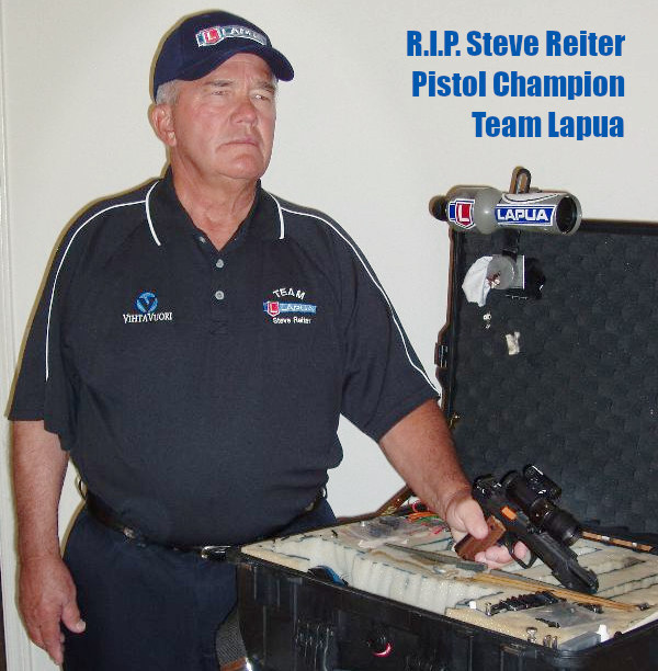 Steve Steven Reiter Team Lapua pistol handgun champion marksman