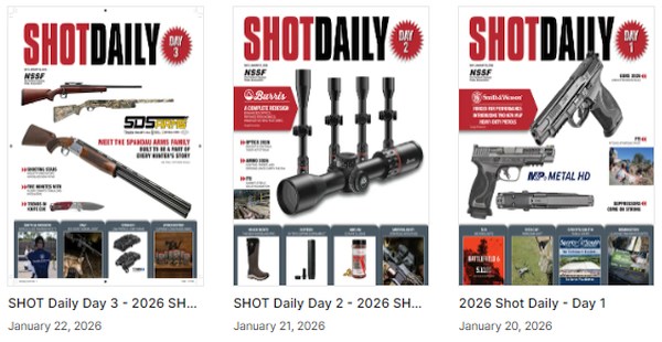 SHOT Show daily magazine 2026