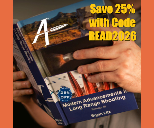 applied ballistics bryan litz book sale discount code read2026