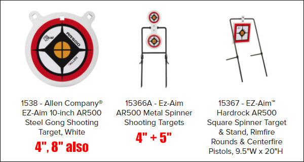 thumbnail image 2 of AR500 1/4" Steel Shooting Target – 10" Circle Gong (HDSteelTargets) 2 of 4