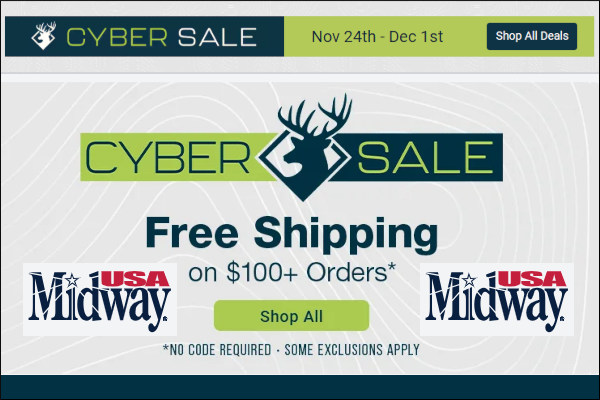 MidwayUSA Cyberweek Sale