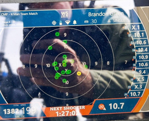 2026 camp perry ar15 service rifle team brandon green