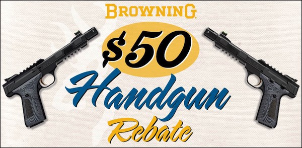 February 2026 browning pistol rebate buck mark 1911-22 1911-380 sale