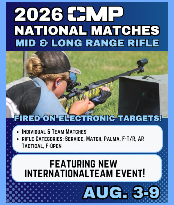 CMP national matches mid-range long range f-Class palma rifle team competition