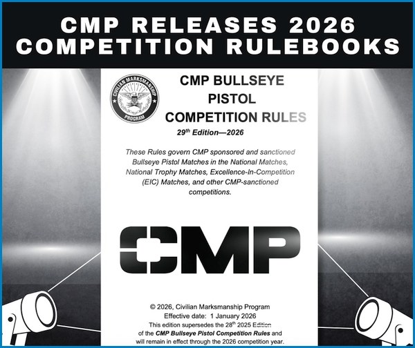 cmp new 2026 rifle pistol rulebook pdf release cmp.org