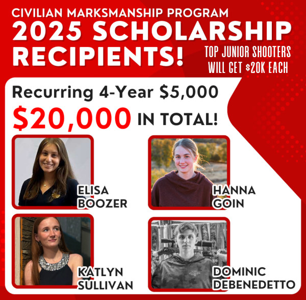 2025 cmp marksmanship high school shooter scholarship winners