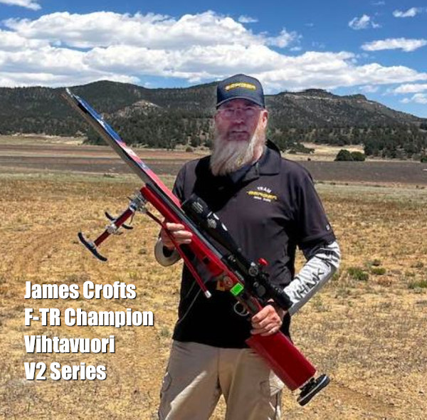 james crofts 2026 f-tr f-champion Vihtavuori V2 competition