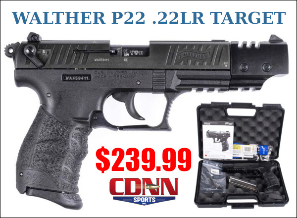 walther p22 pistol target free federal .22 LR rimfire ammunition punch ammo