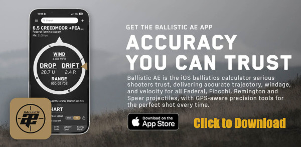 federal ios apple ballistic AE software mobile app