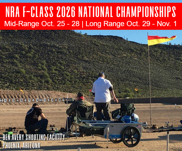 2026 F-Class Nationals Ben Avery Phoenix Arizona James Crofts