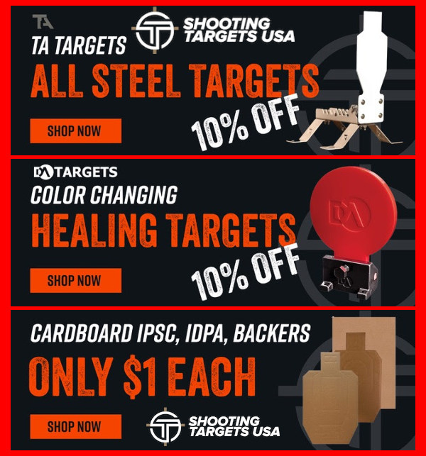 Shooting Targets USA Black Friday sale 10% Off
