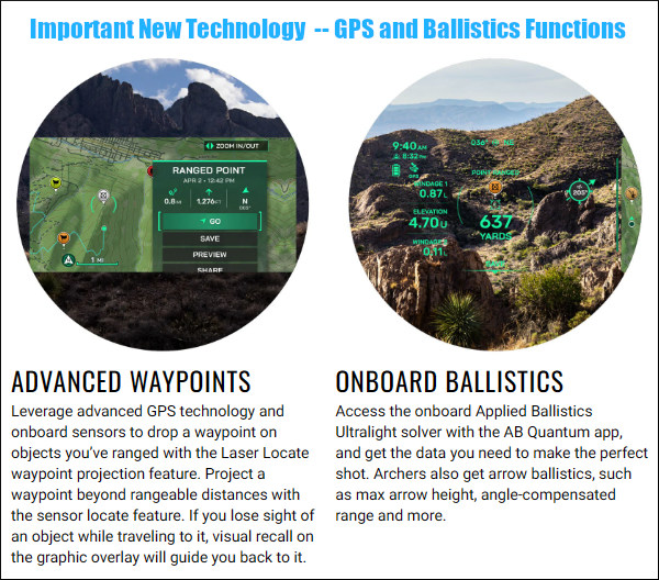 garmin gps ballistic Xero L60i laser rangefinder