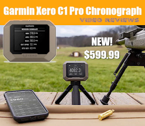 thumbnail interactive-video image 1 of Garmin Xero C1 Pro Portable Chronograph – Precise Velocity Readings For Shooters 1 of 5
