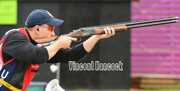Vincent Hancock usamu skeet olympic gold medal trap skeet