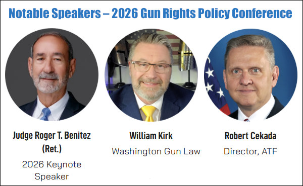 gun rights policy conference grpc dallas texas September 25 26 27 2026