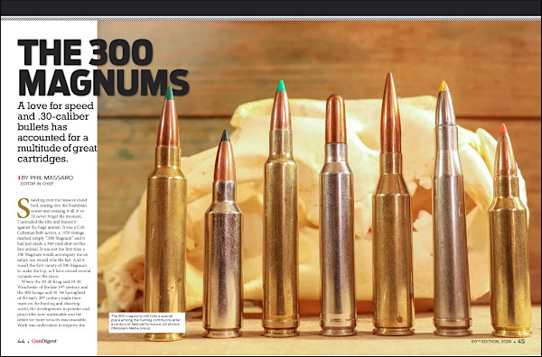 gun digest 80th edition .300 magnum cartridge annual book