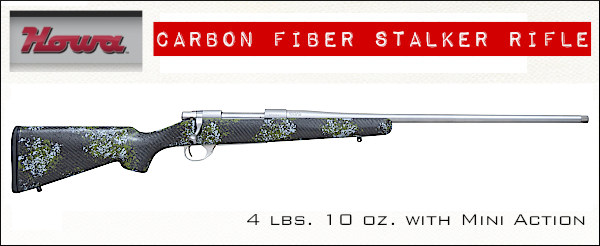 Howa mini action carbon stalker hunting rifle