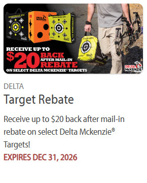 delta target rebate