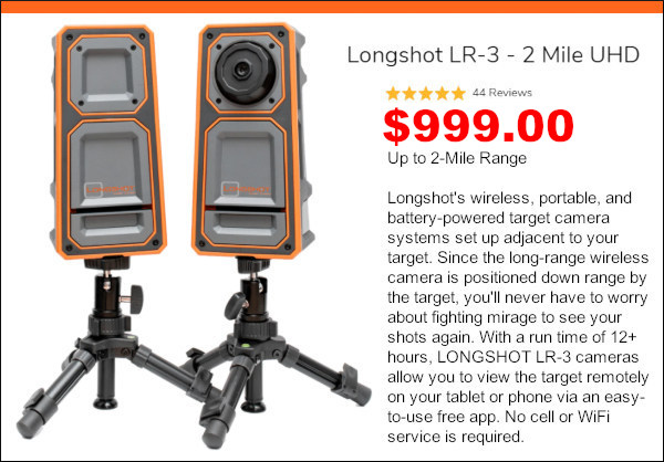 longshot target camera lr-3 UHD