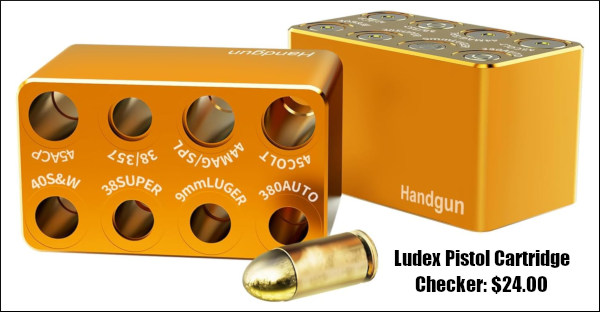 Accurateshooter.com ludex case gauge Ammo Checker CNC Reloading