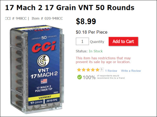 17 mach 2 .17 hm2 volquartsen summit