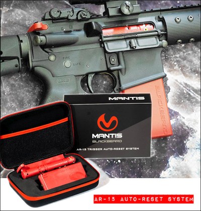 mantis blackbeard ar ar15 trigger reset device