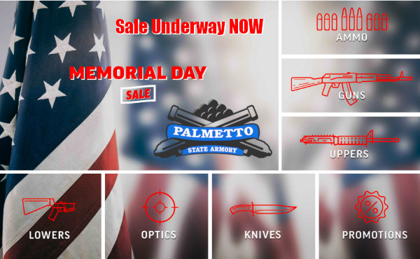 palmetto state armory memorial day sale