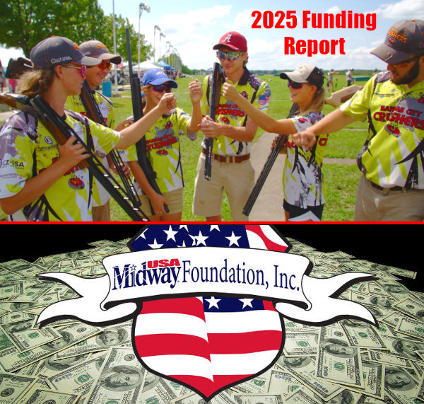 Midwayusa foundation millions dollars grants youth shooting programs