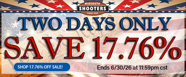 midsouth shooters 17.76% discount tuesday