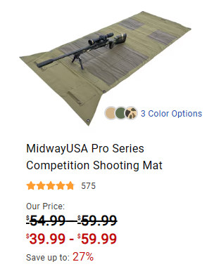 midwayusa veterans day sale discount discount pro series shooting mat 2025 november 11