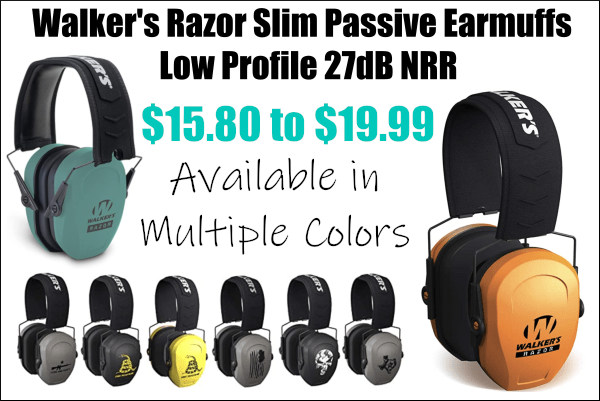 walker shooting hearing protection muffs 27 db NRR