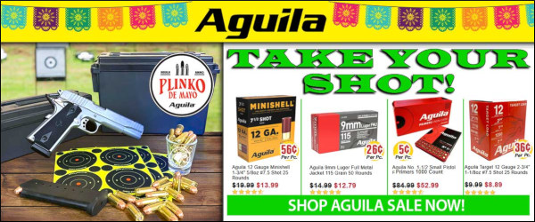 midsouth aguila plinko cinco de mayo ammo ammunition sale