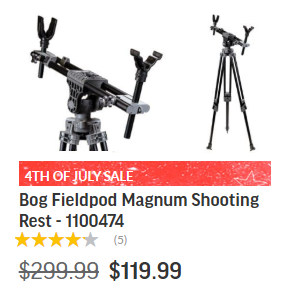 tripod rifle hunting rest