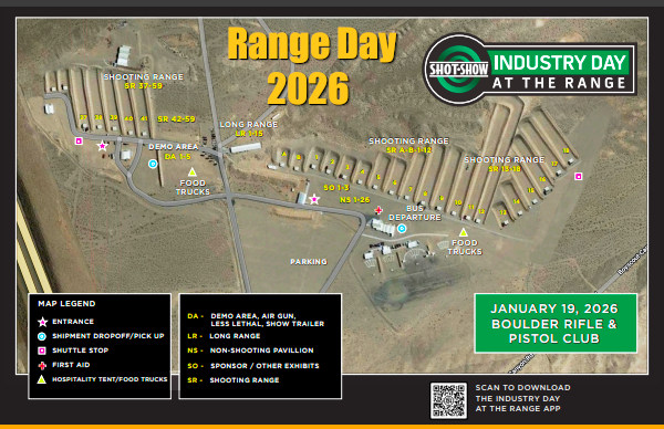 media industry day range boulder rifle pistol club las vegas nevada shot show 2026 nssf