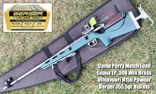 Raymond ray gross Kerr trophy winner Camp Perry .308 Win 7.62x51 palma barnard action bartlein barrel sunday gunday