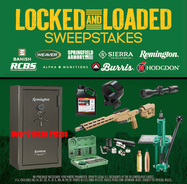 rcbs contest giveaway prize sweepstakes