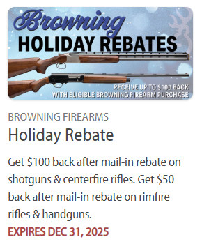 winchester rifle shotgun rebate