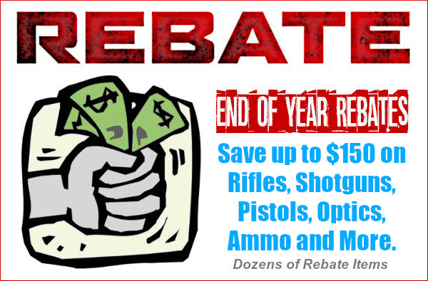 2025 pistol shotgun rifle rebate savings 2025 colt browning rossi winchester smith wesson