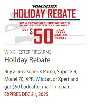 winchester rifle long gun holiday sale