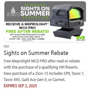 iwi optics rebate