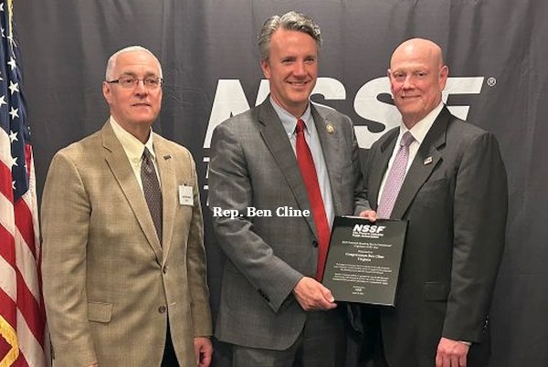 Virginia U.S. Congressman Rep. Ben Cline NSSF second 2d amendment gun rights